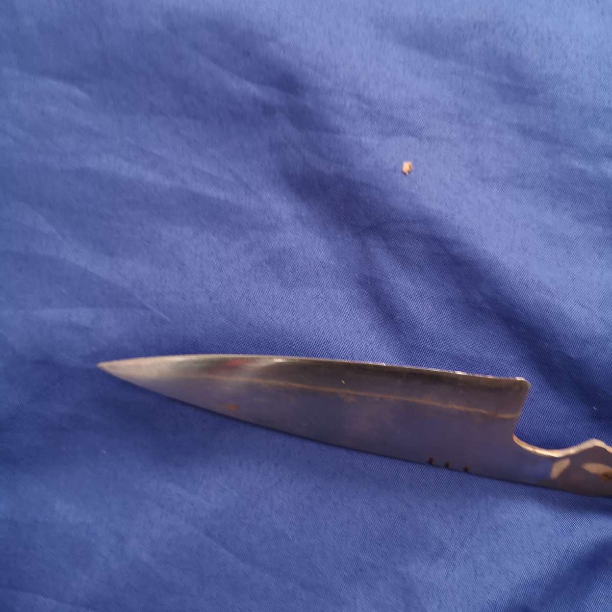 Knife Blank sold together with Incomplete Polished Blank- Vintage