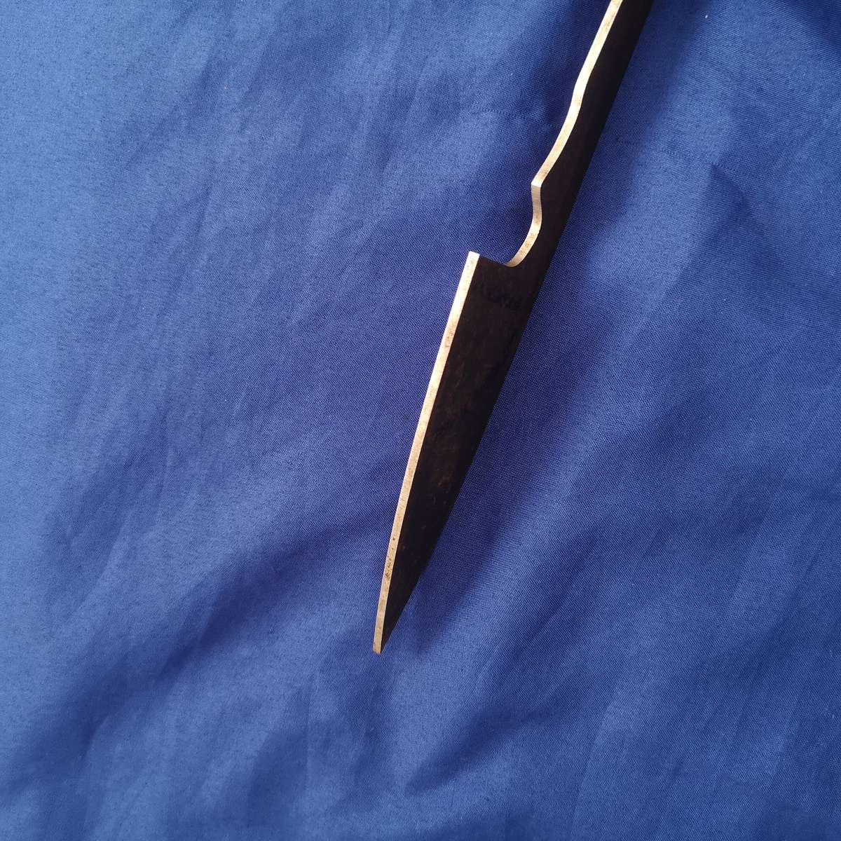 Knife Blank sold together with Incomplete Polished Blank- Vintage