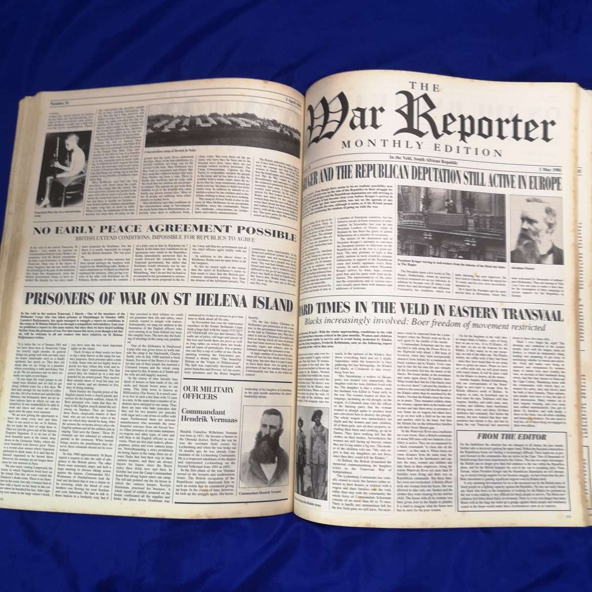 Anglo Boer war Through Pictures- The War Reporter