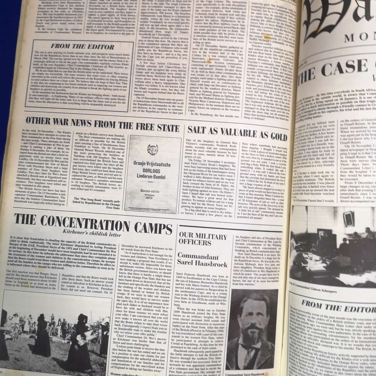 Anglo Boer war Through Pictures- The War Reporter