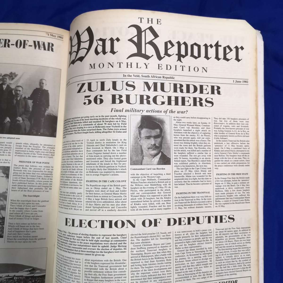 Anglo Boer war Through Pictures- The War Reporter