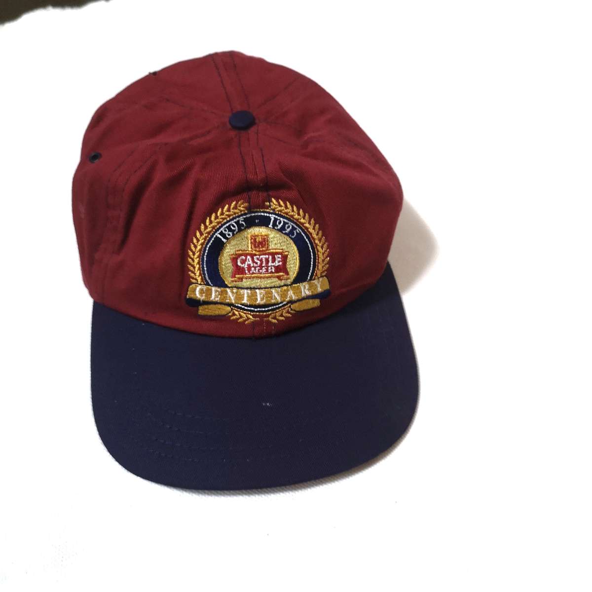 Rare Castle Lager Centenury Cap- SA Breweries 1895 to 1995. Official Product