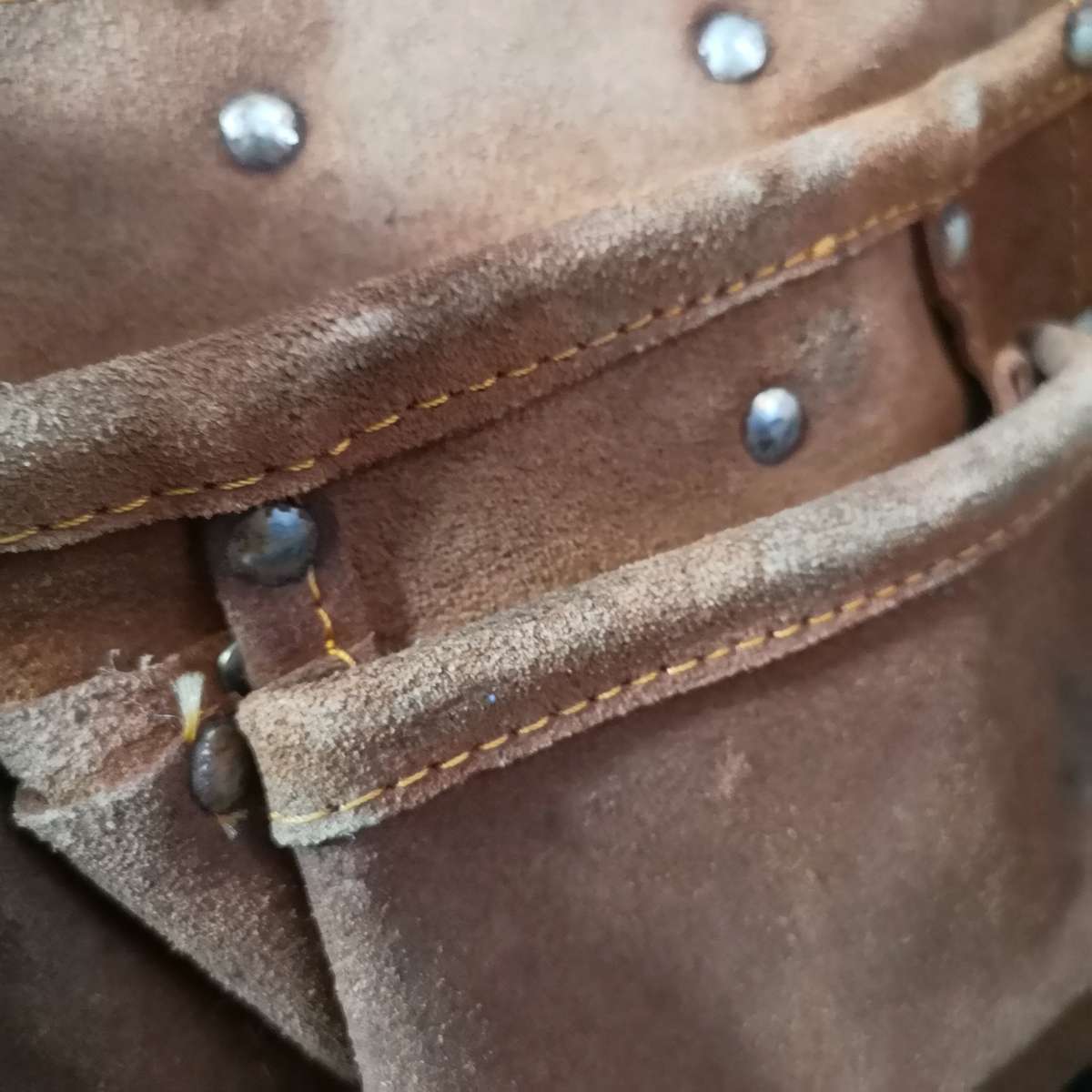 Professional Strong Cowhide Leather Tool Belt/ Carpenters Apron