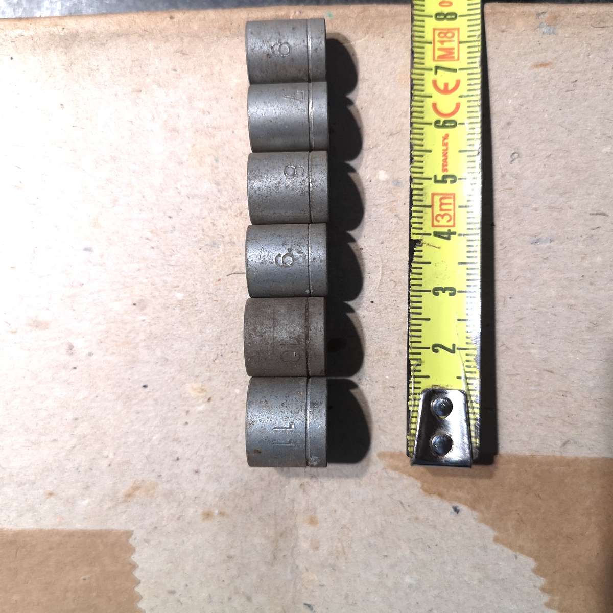 Hex Fit Vintage Sockets