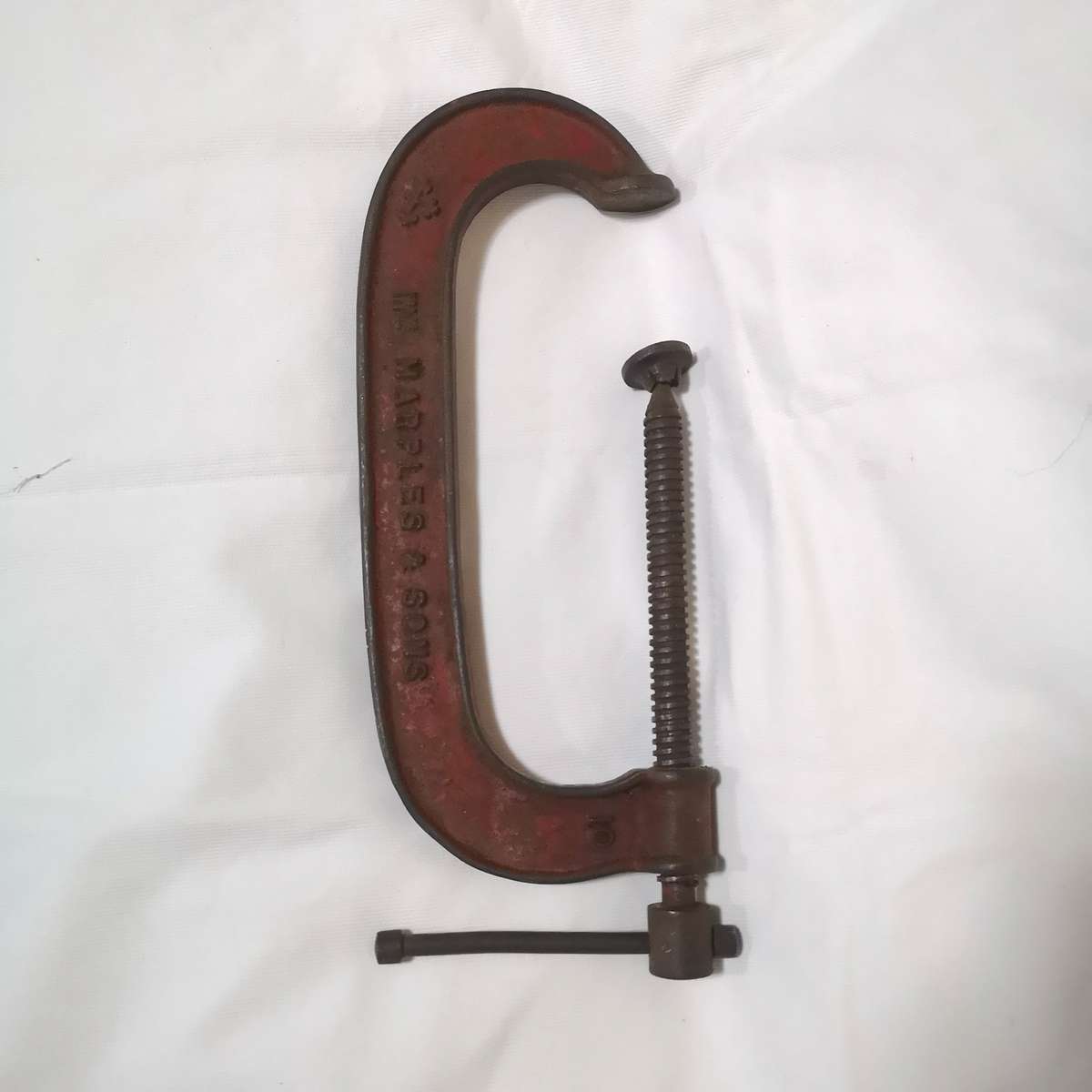 Marples Large 10'' Industrial G Clamp- Vintage