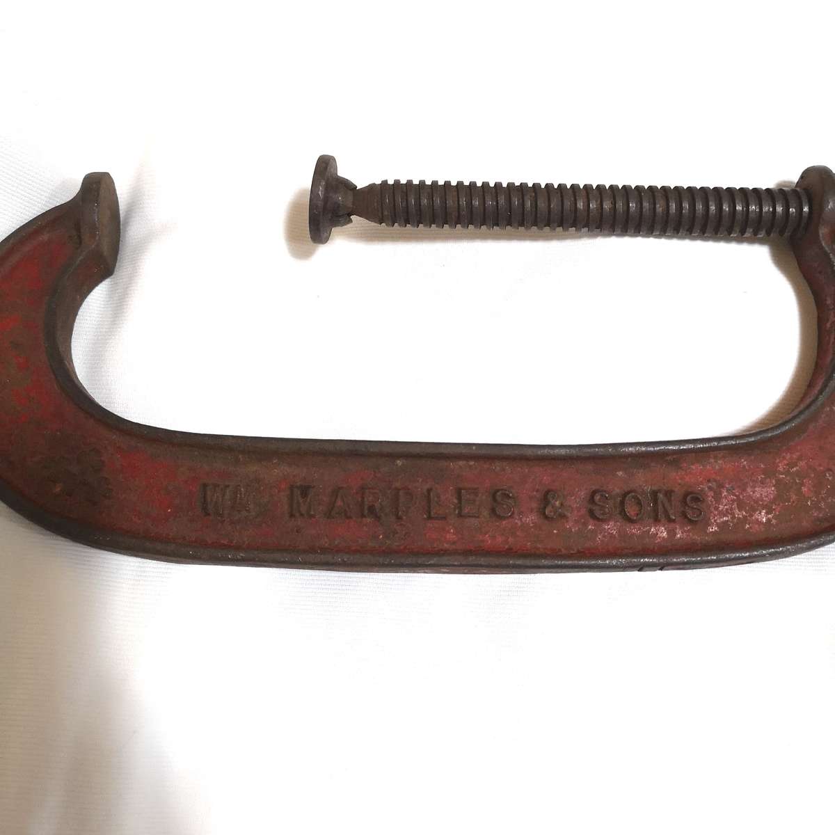 Marples Large 10'' Industrial G Clamp- Vintage