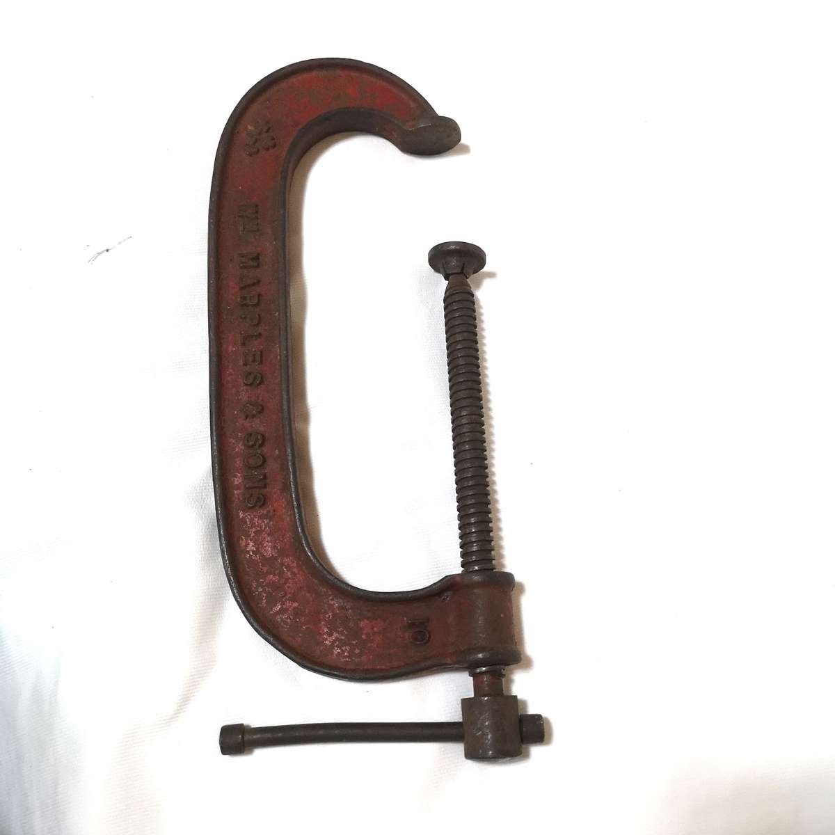 Marples Large 10'' Industrial G Clamp- Vintage