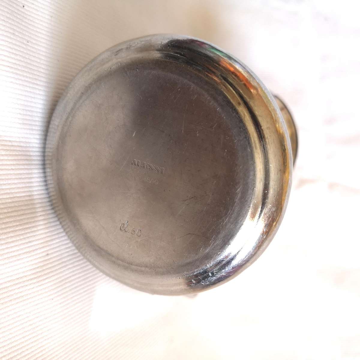 ALLESI Italia inox 18/10 mini milk jug- Thick stainless steel