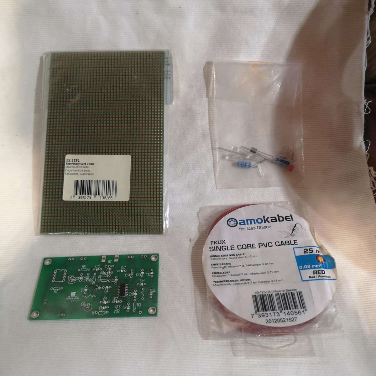 Russian "Your Radio" ( ) radio engineering constructor kit.