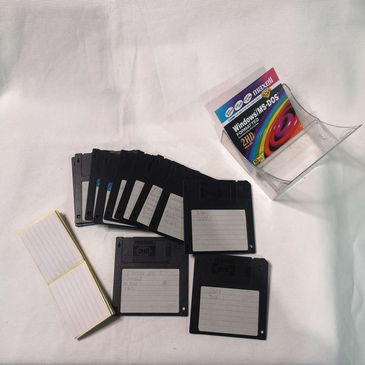 Maxell Stiffy Disc pack