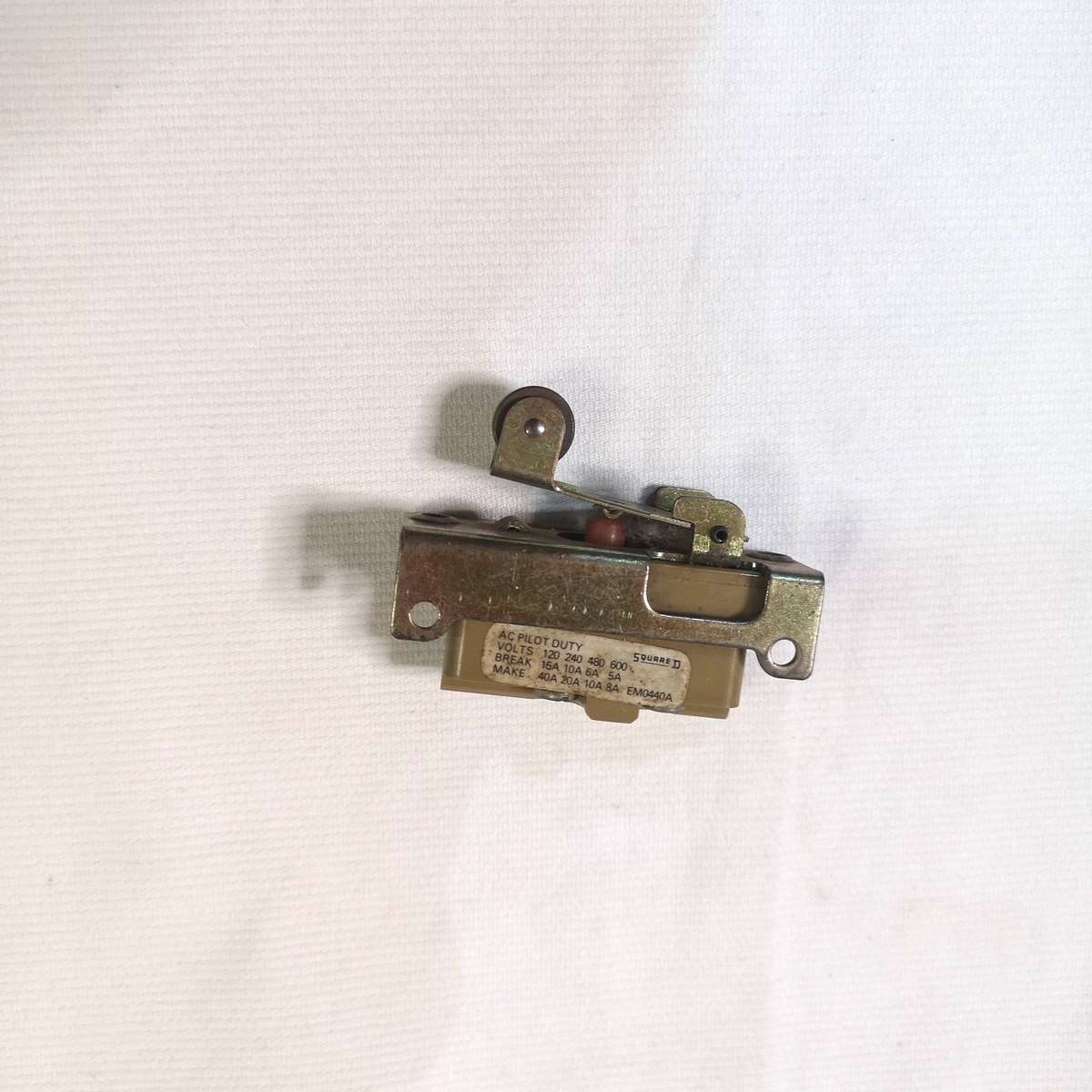 Square D 9007 AB-21 Snap Switch, also known as a limit switch. Made in England