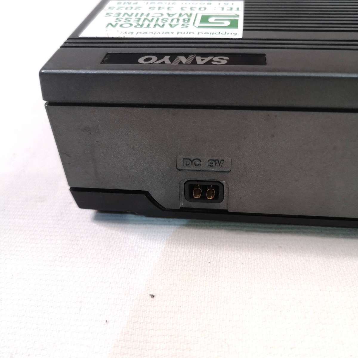 VINTAGE SANYO TRC-7600 MEMO-SCRIBER DICTAPHONE/TRANSCRIBING SYSTEM untested