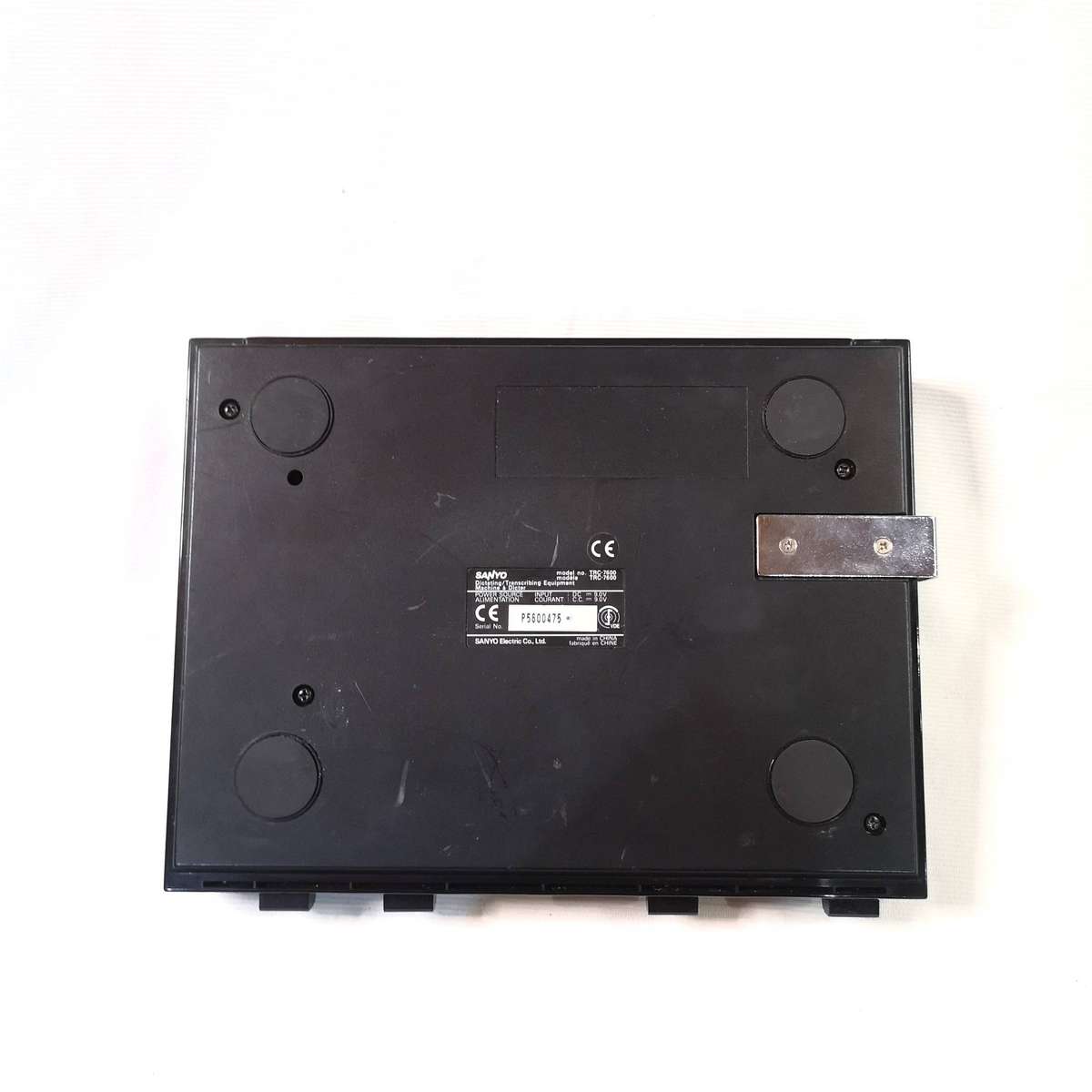 VINTAGE SANYO TRC-7600 MEMO-SCRIBER DICTAPHONE/TRANSCRIBING SYSTEM untested