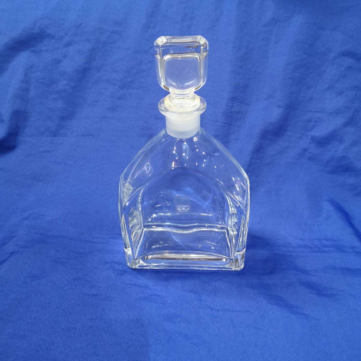 Luigi Bormioli Cellini Light & Music Crystal Decanter Made In Italy- Vintage