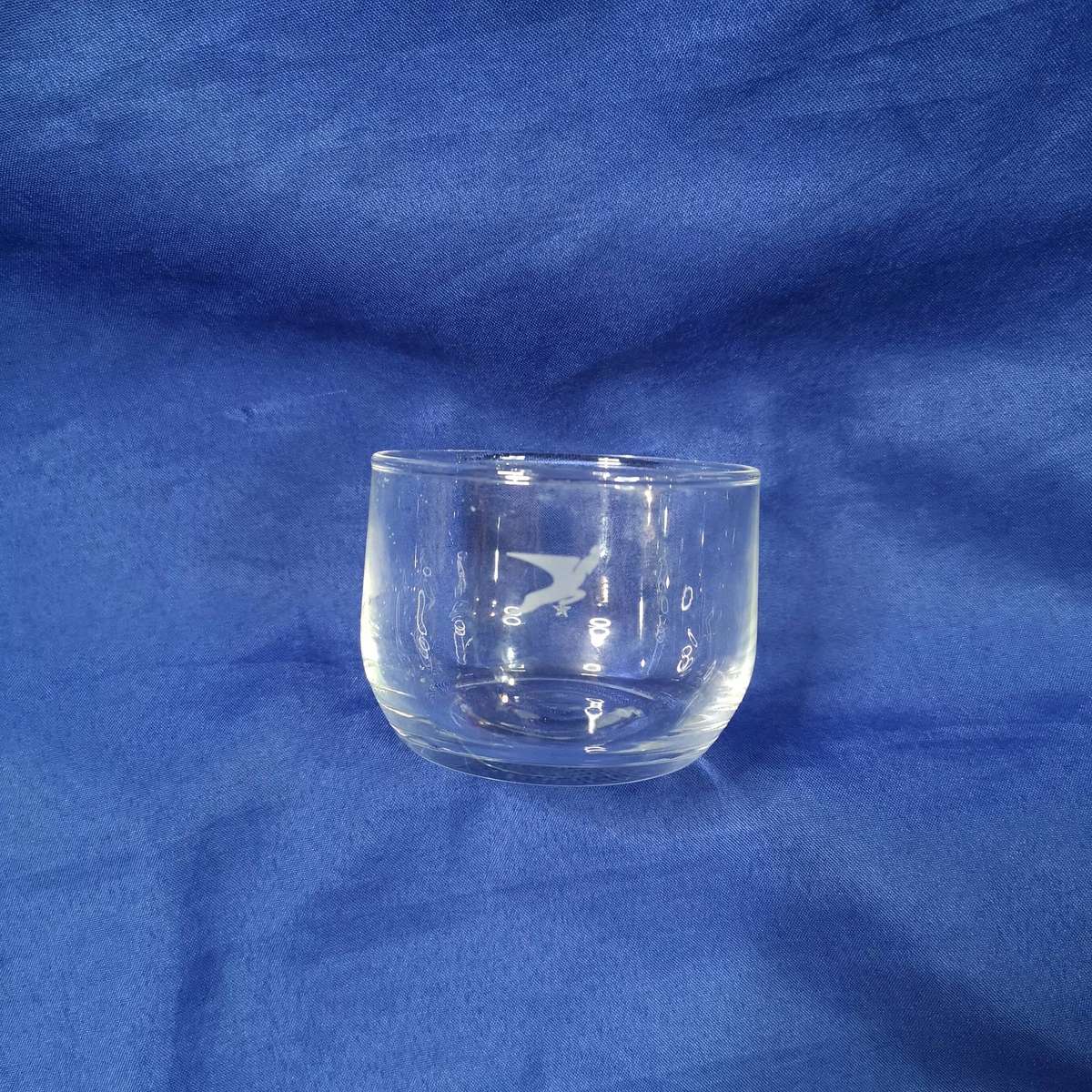 Set of 6 SAA Glass Mini Bowls with Flying Springbok Etching