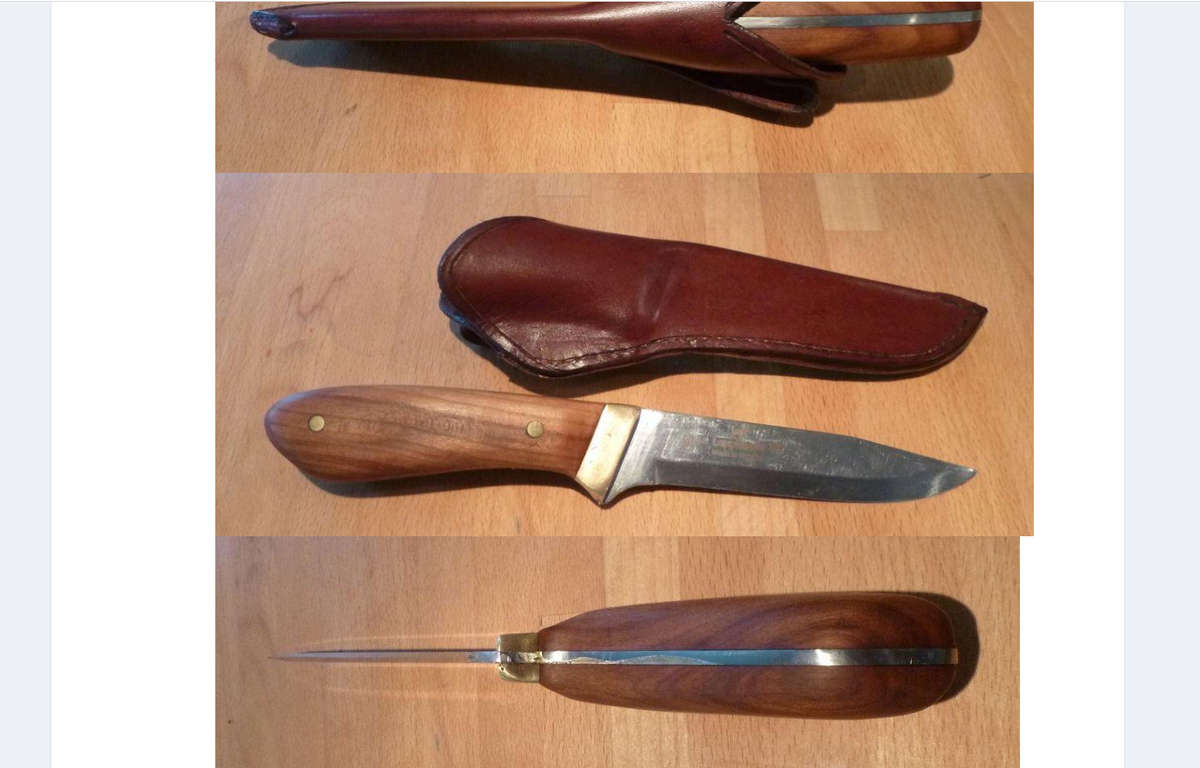 Frosts Lapplander 115 Knife Blade- Sweden. From the 70s