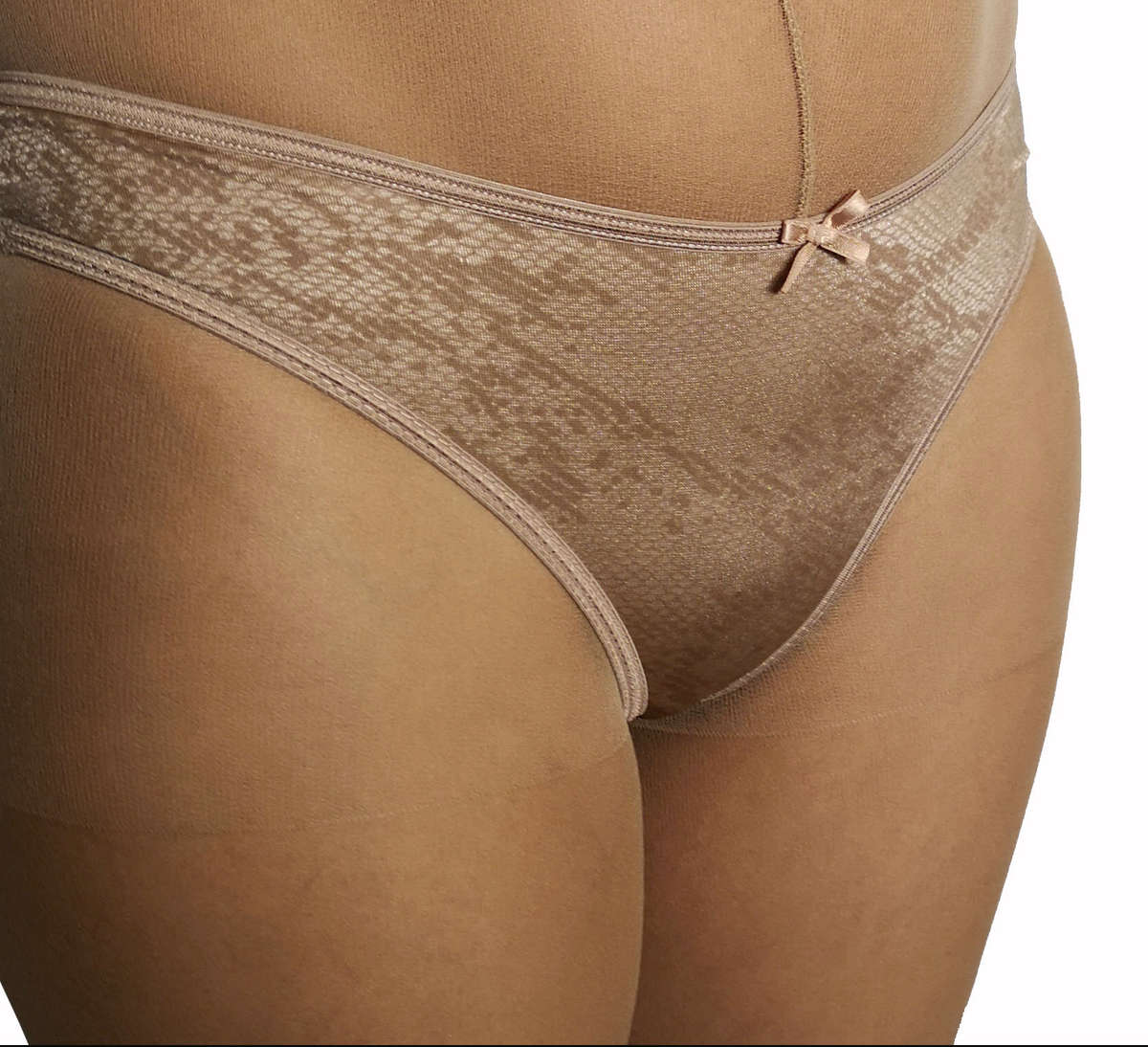 Snake Skin pattern & feel Thong