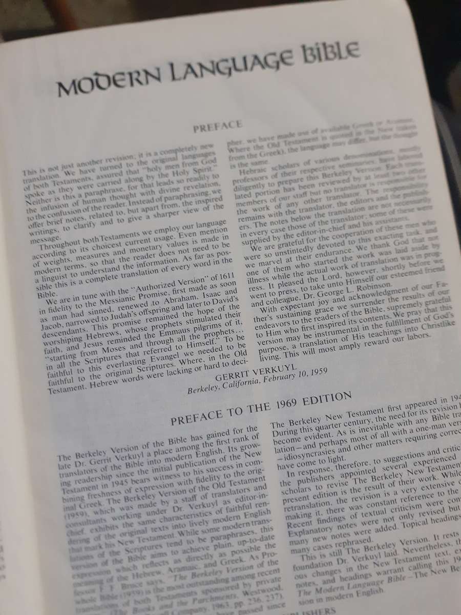 The Layman's Parallel Bible