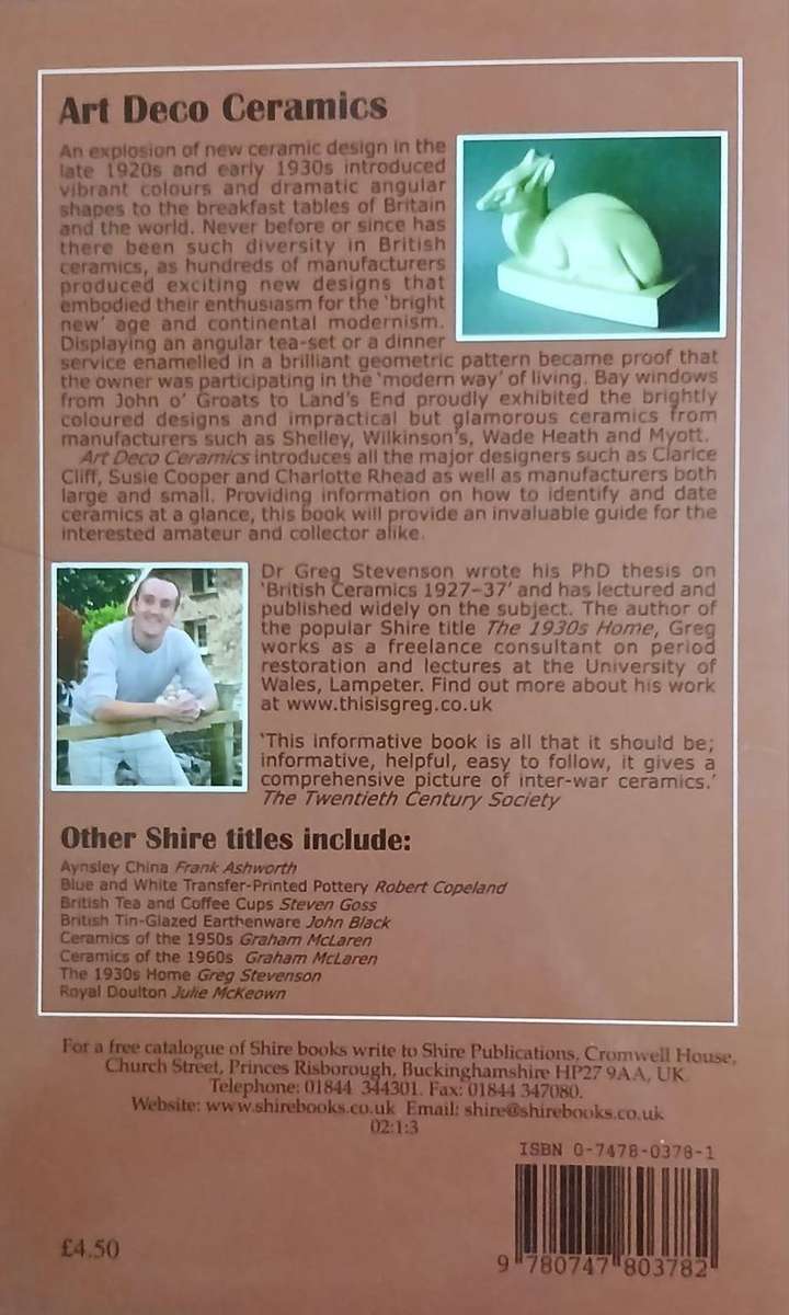 Art Deco Ceramics ~ Greg Stevenson