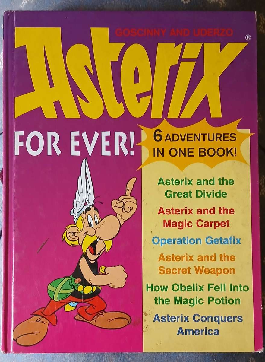 5 x ASTERIX Omnibus books ~ Goscinny / Uderzo