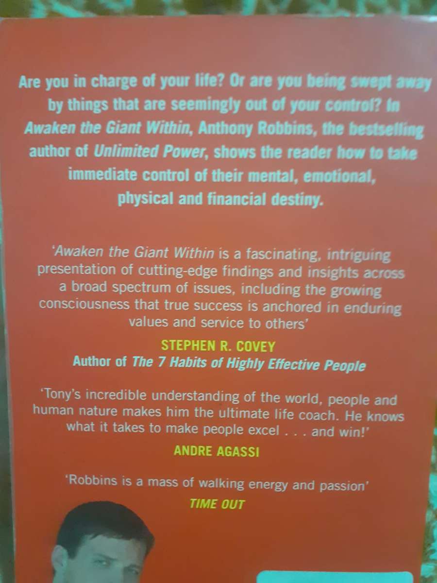 Awaken the Giant Within ~ Anthony Robbins