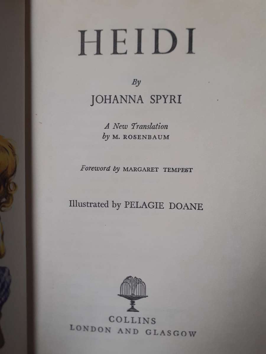 Heidi ~ Johanna Spyri