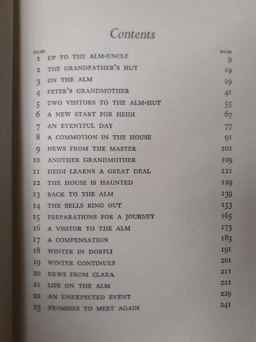 Heidi ~ Johanna Spyri