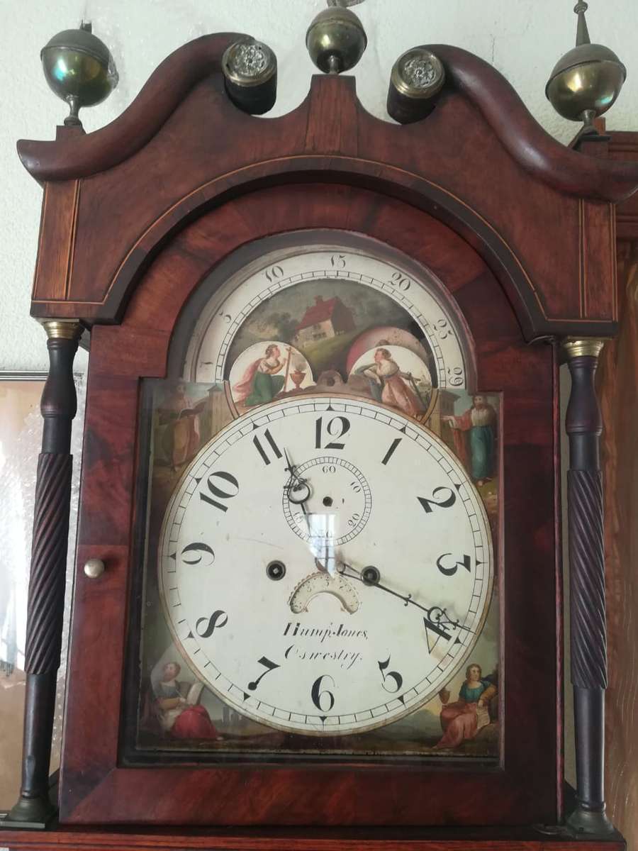 Antique Grandfather Clock