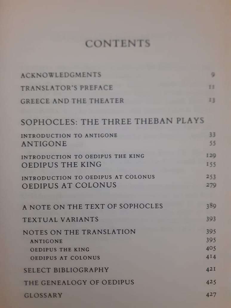 The Three Theban Plays ~ Sophocles
