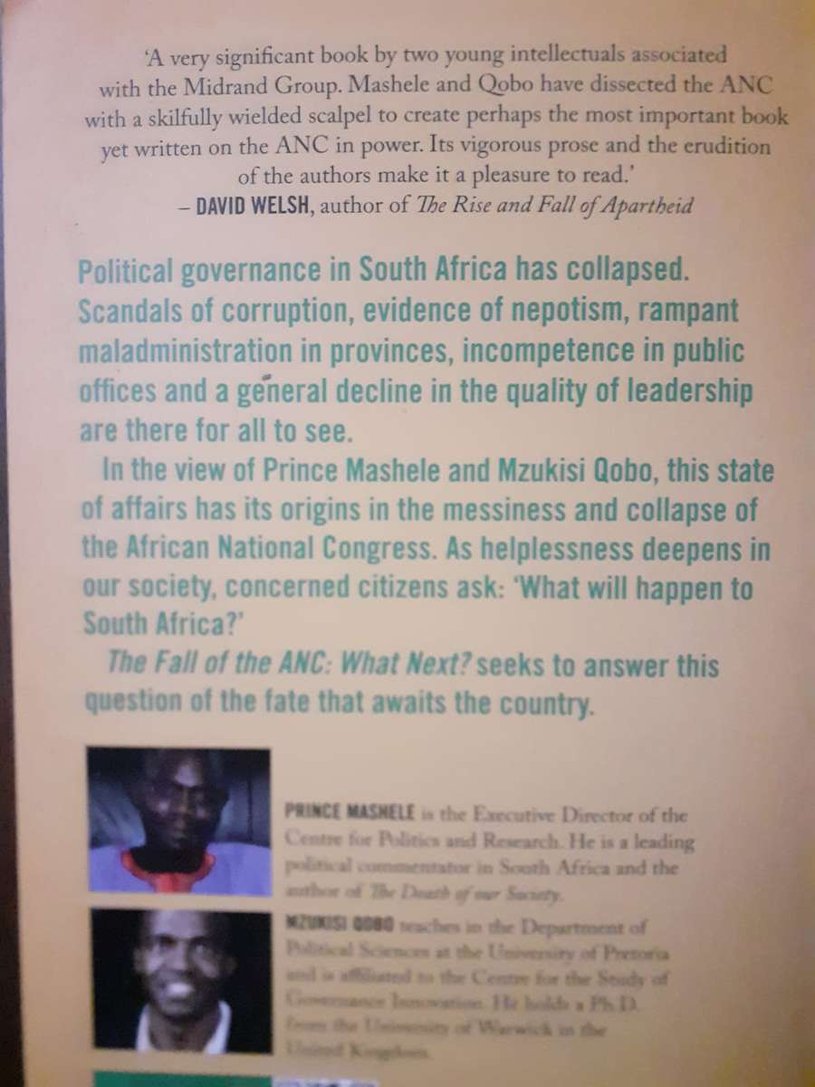 The Fall of the ANC - What Next? ~ Prince Mashele & Mzukisi Qobo