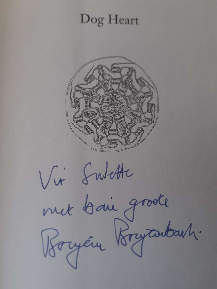 (signed) Dog Heart ~ Breyten Breytenbach
