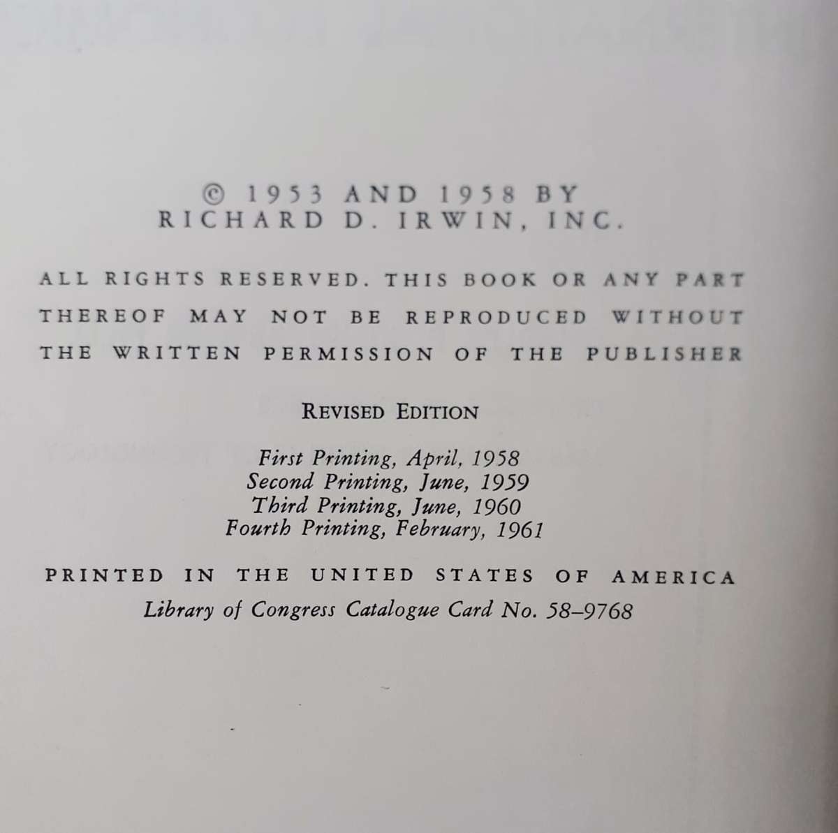 International Economics ~ Charles P Kindleberger