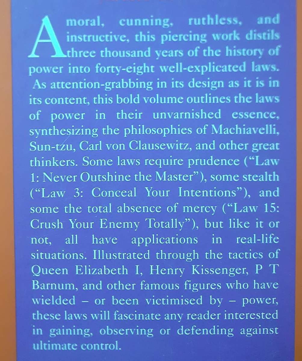 The 48 Laws of POWER ~ Robert Greene