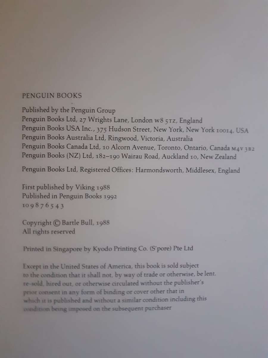 SAFARI A Chronicle of Adventure ~ Bartle Bull