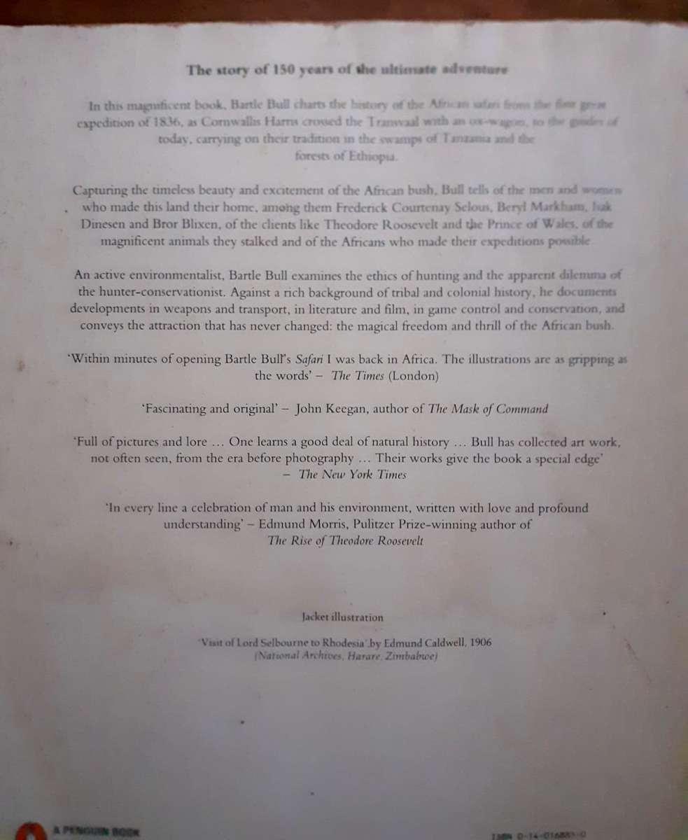 SAFARI A Chronicle of Adventure ~ Bartle Bull
