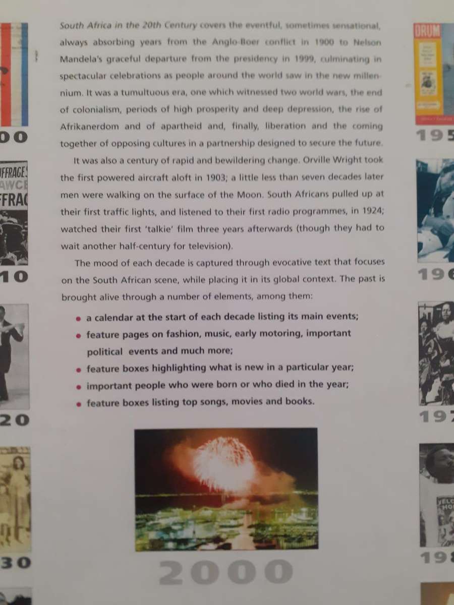 South Africa in the 20th Century - chronicles of an era ~ Peter Joyce