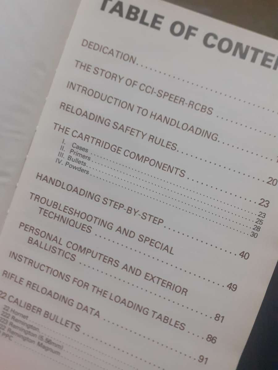 SPEER Reloading Manual Nr 11 - for Rifle & Pistol