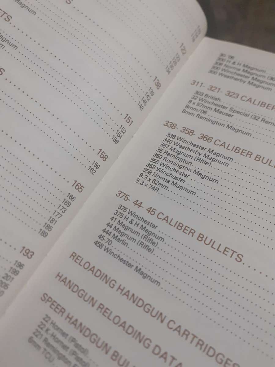 SPEER Reloading Manual Nr 11 - for Rifle & Pistol