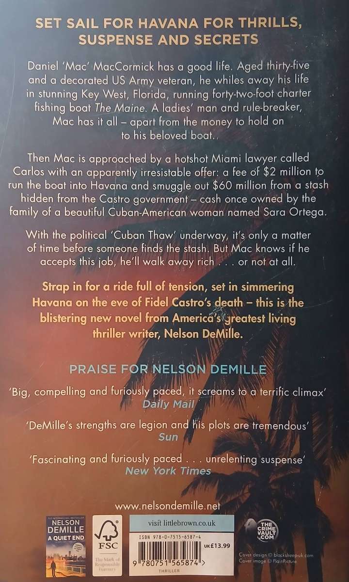 The Cuban Affair ~ Nelson DeMille
