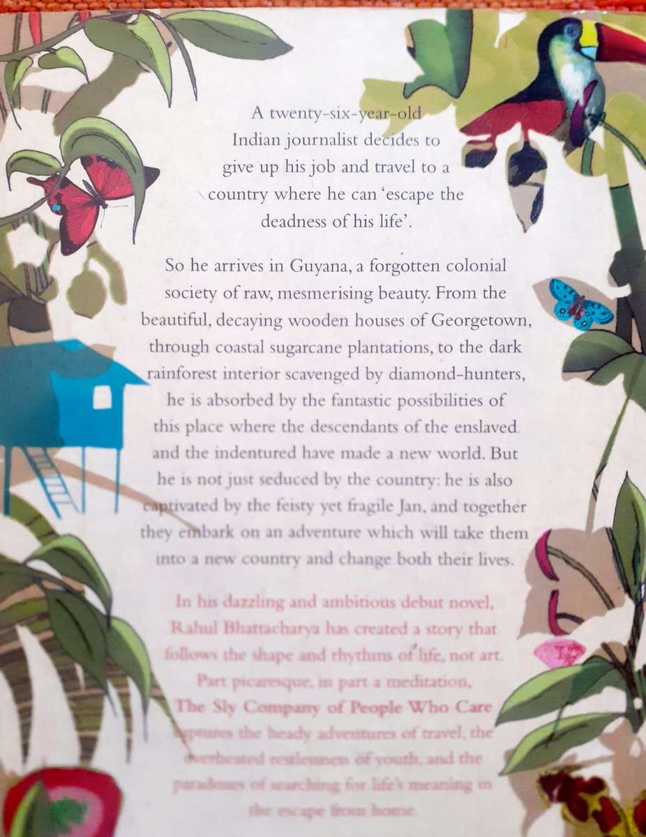 The Sly Company of People Who Care ~ Rahul Bhattacharya