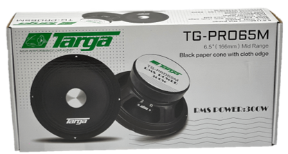TARGA TG-PRO65M 300W RMS 6.5`` PRO-MID SPEAKERS