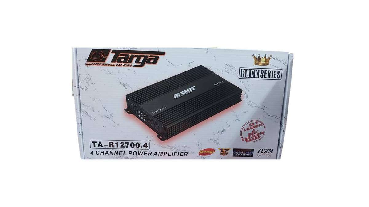 Targa TA-R12700.4 Rock Series 4 Channel Amplifier