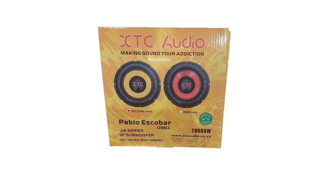 XTC Pablo Escobar 12" Subwoofer