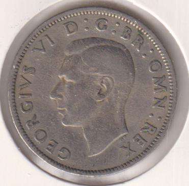 GREAT BRITAIN 2 SHILLINGS 1948 IN COIN FLIP