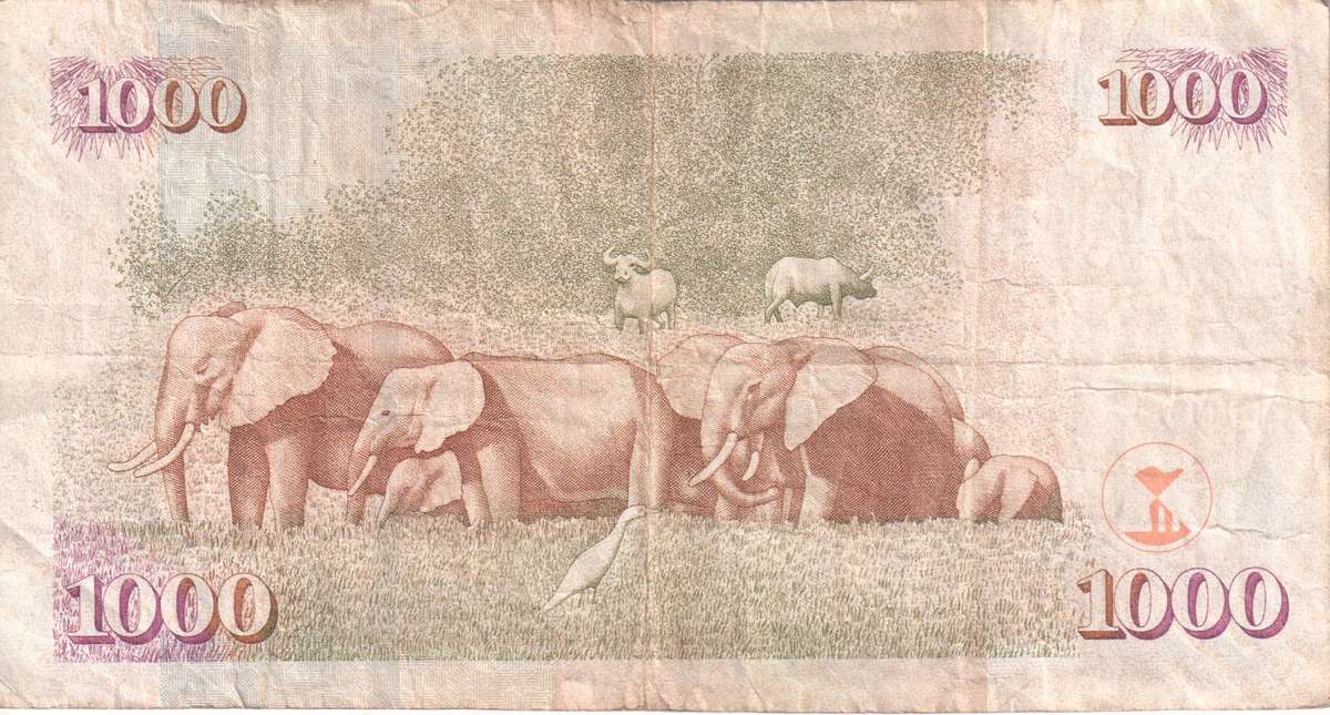 KENYA 1000 SHILLINGS 2010 P51e VF