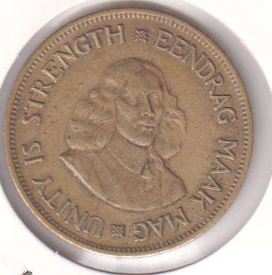 RSA 1 CENT 1961 IN COIN FLIP