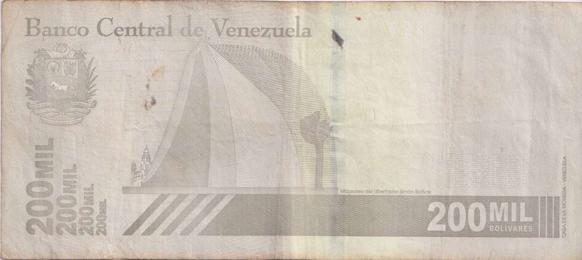 Venezuela 200,000 Bolivar Soberano 2020 P112 VF