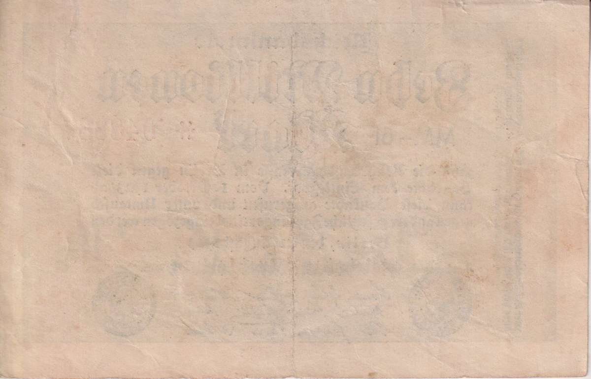 GERMANY 10 MILLION MARK REICHSBANKNOTE 1923 P106 VF (USED)