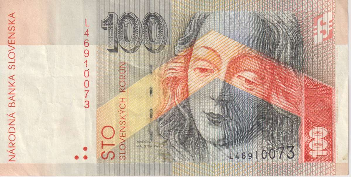 SLOVAKIA 100  KORUN P25  1999  VF