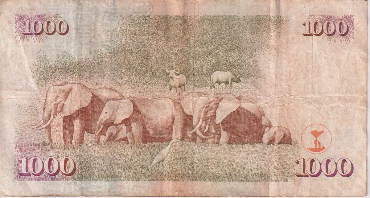 KENYA 1000 SHILLINGS 2010 P51e VF